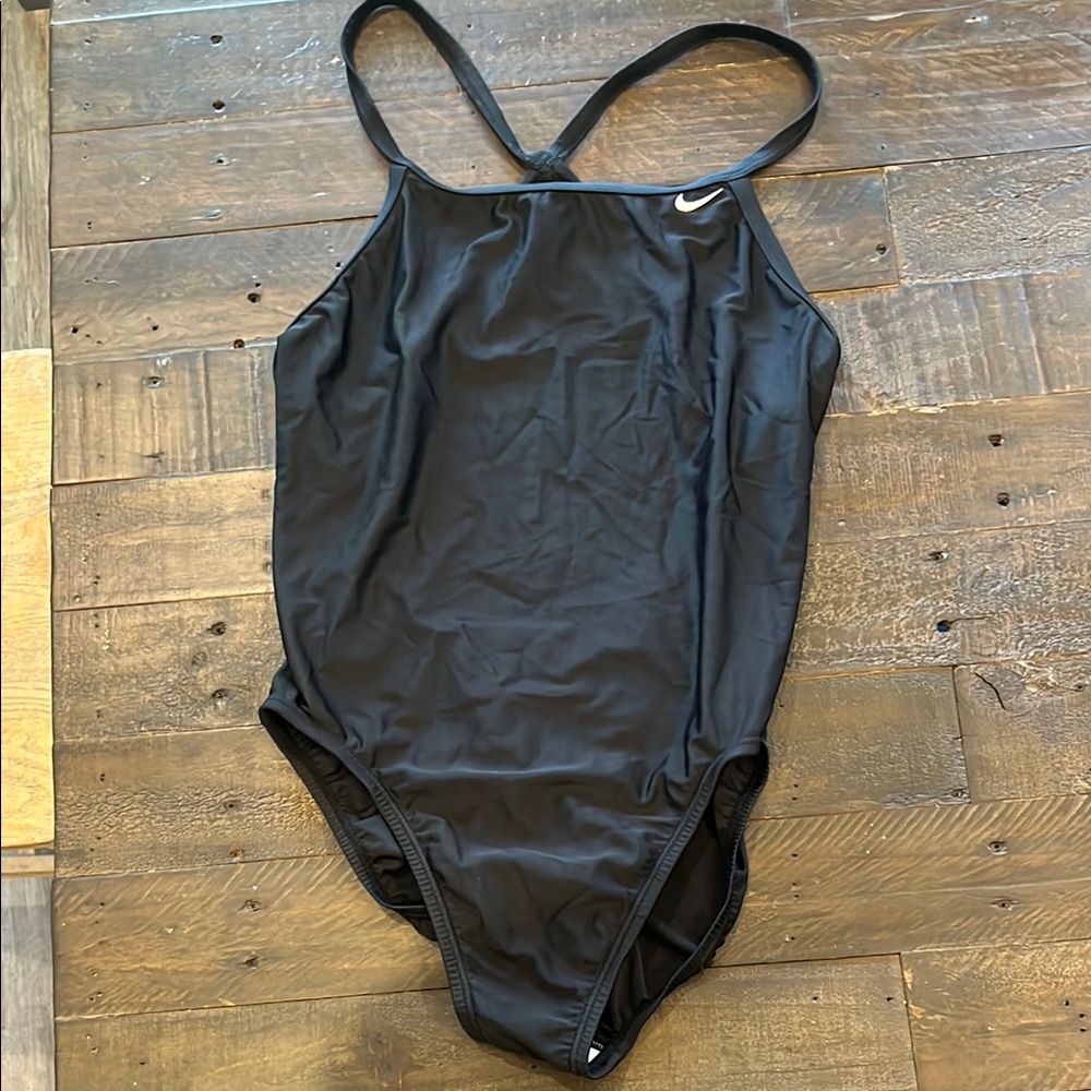 Nike Black Swimsuit with Logo